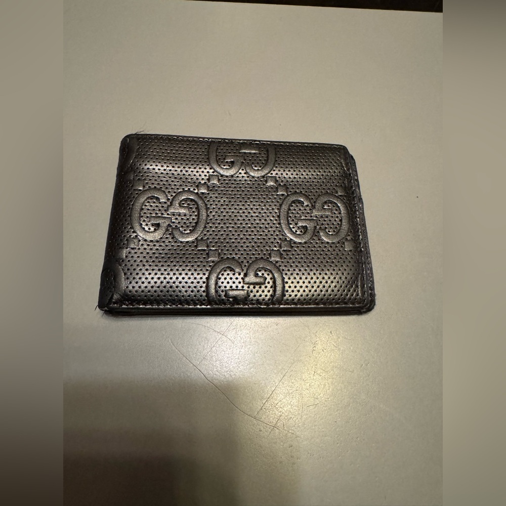 Gucci Mini GG Emblem Wallet
